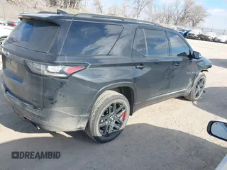 2021 Chevrolet Traverse Premier with VIN 1GNEVKKW3MJ235469, listed as a IAAI auction lot 40987307 with 40,819 mi miles. Bid and sale history available at carsss.com. Image 4.
