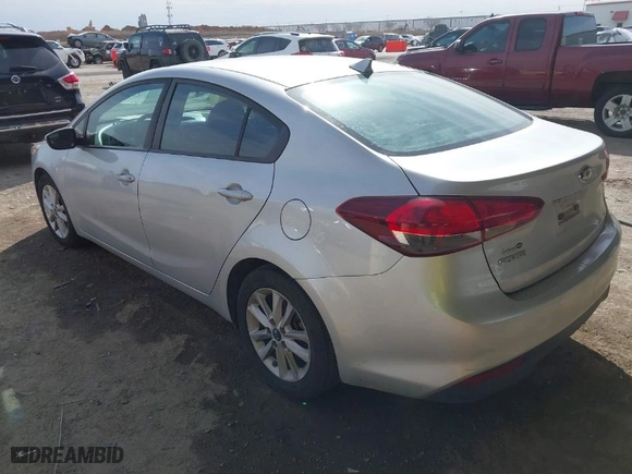 2017 Kia Forte LX with VIN 3KPFL4A71HE151033, listed as a IAAI auction lot 41745471 with 121,878 mi miles. Bid and sale history available at carsss.com. Image 3.