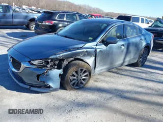 2018 Mazda Mazda6 Sport with VIN JM1GL1UM2J1303320, listed as a IAAI auction lot 41440139 with 131,877 mi miles. Bid and sale history available at carsss.com. Image 2.