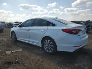 2015 Hyundai Sonata 2.4L Sport with VIN 5NPE34AF8FH091005, listed as a Copart auction lot 52557055 with 189,681 mi miles and Salvage Title. Bid and sale history available at carsss.com. Image 2.
