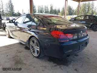 2014 BMW 6 Series 640i xDrive with VIN WBA6B8C5XED452416, listed as a IAAI auction lot 41851885 with 111,445 mi miles. Bid and sale history available at carsss.com. Image 3.