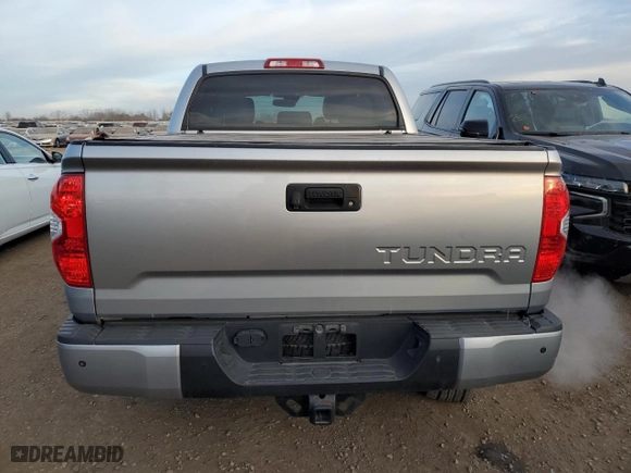 2018 Toyota Tundra 4WD SR5 with VIN 5TFHW5F18JX739432, listed as a Copart auction lot 87022974 with 110,203 mi miles and Salvage Title. Bid and sale history available at carsss.com. Image 6.