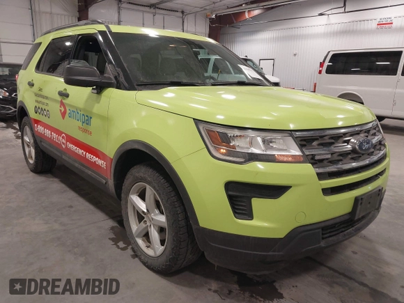 2018 Ford Explorer with VIN 1FM5K8B82JGB31016, listed as a IAAI auction lot 41585752 with 138,400 mi miles and . Bid and sale history available at DreamBid. Image 1.