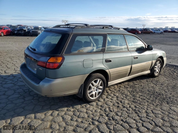 2000 Subaru Legacy Wagon Outback w/RB Equip with VIN 4S3BH6657Y7620094, listed as a Copart auction lot 48182655 with 296,942 mi miles and Salvage Title. Bid and sale history available at carsss.com. Image 3.