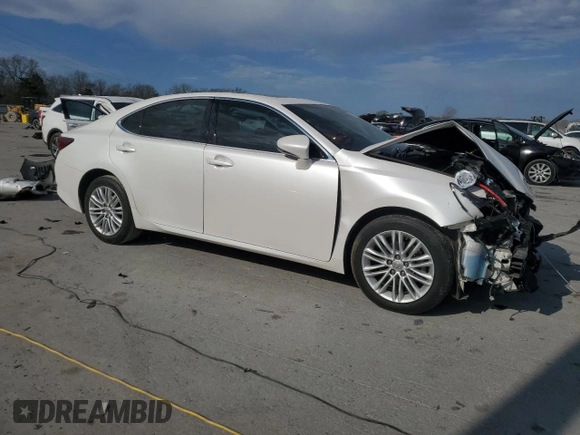 2017 Lexus ES with VIN 58ABK1GGXHU071419, listed as a Copart auction lot 50921605 with 53,553 mi miles and Salvage Title. Bid and sale history available at carsss.com. Image 4.