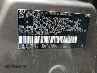 2013 Toyota RAV4 LE z VIN 2T3ZFREV3DW011610, wystawiony jako Copart lot #62351345 z przebiegiem 126 709 mil mil oraz Szkoda całkowita • Salvage title. Historia ofert i sprzedaży dostępna na DreamBid. Obrazek 12.