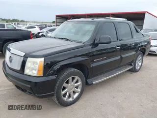 2003 Cadillac Escalade EXT z VIN 3GYEK63N23G315533, wystawiony jako IAAI lot #42354561 z przebiegiem 172 155 mil mil oraz . Historia ofert i sprzedaży dostępna na DreamBid. Obrazek 2.