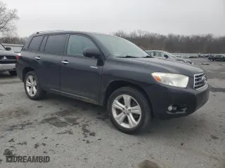 2010 Toyota Highlander Limited with VIN 5TDDK3EH7AS007599, listed as a Copart auction lot 50413795 with 168,853 mi miles and Salvage Title. Bid and sale history available at carsss.com. Image 4.