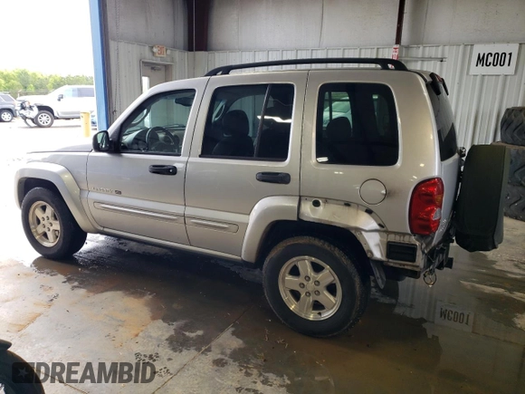 2003 Jeep Liberty Limited with VIN 1J4GL58K93W660980, listed as a Copart auction lot 56187665 with 116,755 mi miles and Salvage title. Bid and sale history available at DreamBid. Image 2.