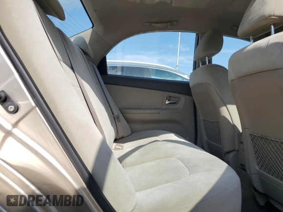 2008 Kia Spectra EX with VIN KNAFE122785530980, listed as a Copart auction lot 60691165 with 111,418 mi miles and Clean title. Bid and sale history available at DreamBid. Image 10.
