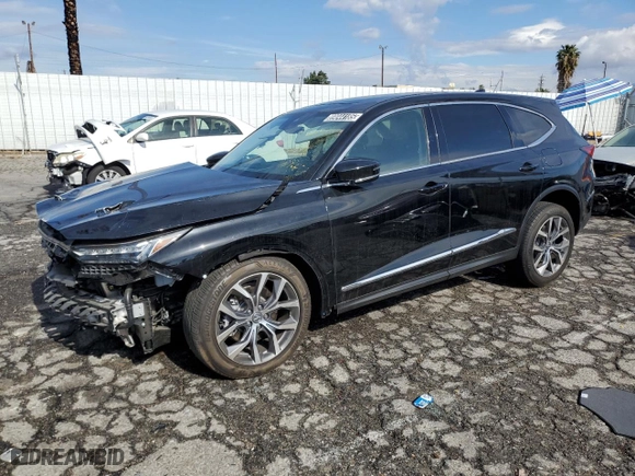 2024 Acura MDX w/Technology Package with VIN 5J8YD9H48RL002403, listed as a Copart auction lot 89044185 with 0 mi miles and Clean Title. Bid and sale history available at carsss.com. Image 1.