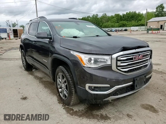 2017 GMC Acadia SLT with VIN 1GKKNMLS6HZ281974, listed as a Copart auction lot 57974395 with Not provided miles and Salvage title. Bid and sale history available at DreamBid. Image 14.