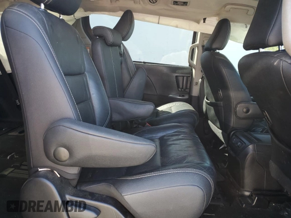 2017 Toyota Sienna SE with VIN 5TDXZ3DC0HS818945, listed as a Copart auction lot 49967775 with 103,571 mi miles and Salvage Title. Bid and sale history available at carsss.com. Image 11.