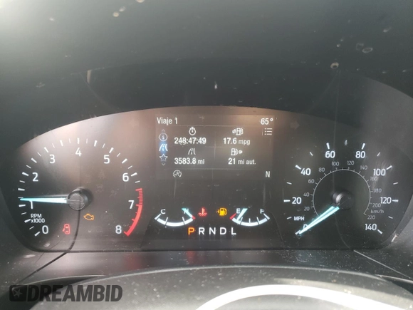 2020 Ford Escape SEL с VIN 1FMCU9H63LUC52655, выставлен на аукционе Copart как лот 64839554 с пробегом 34 404 миль миль и Списание • Salvage title. История ставок и продаж доступна на DreamBid. Изображение 9.
