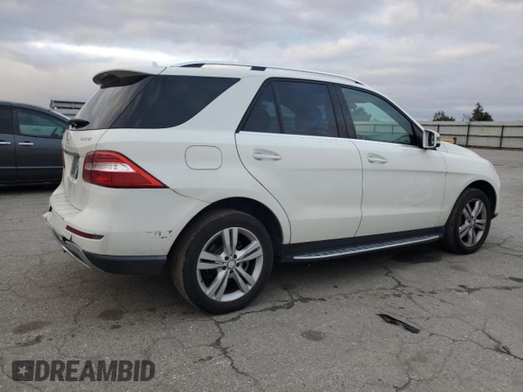 2013 Mercedes-Benz M 350 with VIN 4JGDA2EB7DA231901, listed as a Copart auction lot 51264615 with 118,197 mi miles and Salvage Title. Bid and sale history available at carsss.com. Image 3.