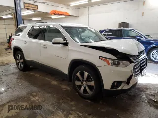 2018 Chevrolet Traverse LT Leather with VIN 1GNEVHKW2JJ142537, listed as a Copart auction lot 82376544 with 113,969 mi miles and Salvage Title. Bid and sale history available at carsss.com. Image 4.