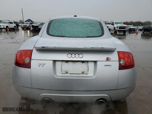 2001 Audi TT with VIN TRUWT28N711048433, listed as a Copart auction lot 87695395 with 147,767 mi miles and Salvage Title. Bid and sale history available at carsss.com. Image 6.