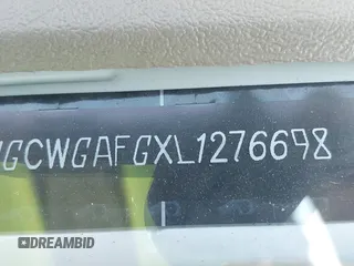 2020 Chevrolet Express Cargo z VIN 1GCWGAFGXL1276698, wystawiony jako IAAI lot #42406833 z przebiegiem 63 143 mil mil oraz . Historia ofert i sprzedaży dostępna na DreamBid. Obrazek 21.