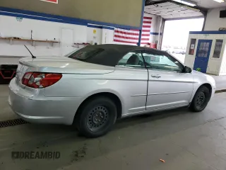 2008 Chrysler Sebring LX with VIN 1C3LC45K78N675207, listed as a Copart auction lot 57565874 with 187,308 mi miles and Clean Title. Bid and sale history available at carsss.com. Image 3.
