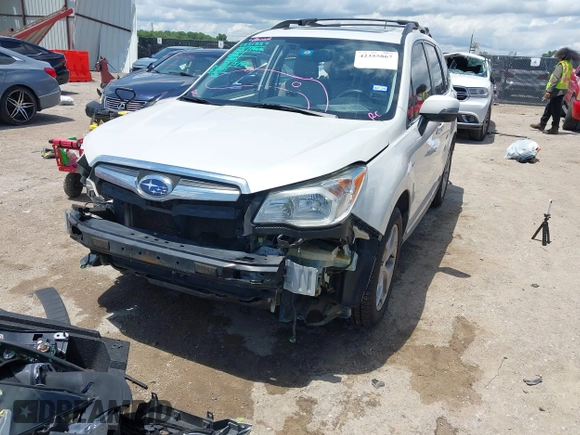 2015 Subaru Forester Touring with VIN JF2SJAWC0FH806493, listed as a IAAI auction lot 42355867 with 128,937 mi miles and . Bid and sale history available at DreamBid. Image 18.