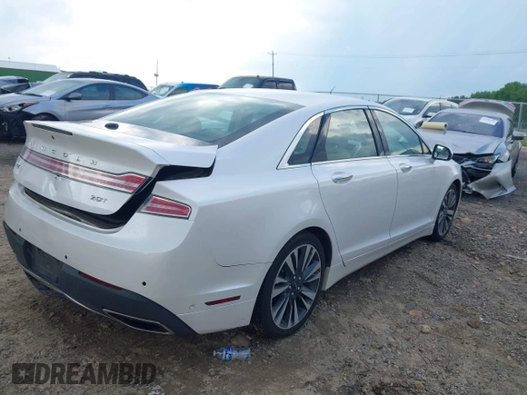 2019 Lincoln MKZ Reserve II z VIN 3LN6L5E94KR607412, wystawiony jako IAAI lot #42231994 z przebiegiem 54 812 mil mil oraz . Historia ofert i sprzedaży dostępna na DreamBid. Obrazek 4.