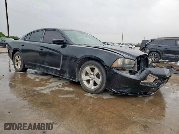 2014 Dodge Charger SE with VIN 2C3CDXBG2EH168511, listed as a Copart auction lot 55286265 with 210,600 mi miles and Salvage Title. Bid and sale history available at DreamBid. Image 4.