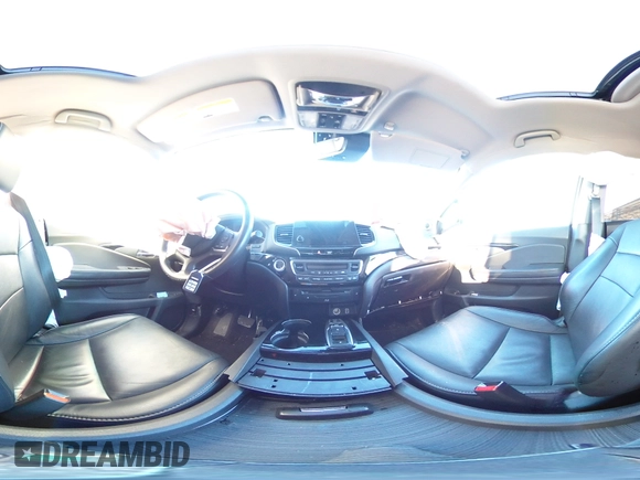 2020 Honda Pilot Touring 8-Passenger with VIN 5FNYF6H96LB012456, listed as a Copart auction lot 87736855 with 43,147 mi miles and Salvage Title. Bid and sale history available at DreamBid. Image 13.