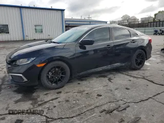 2021 Honda Civic LX z VIN 2HGFC2F64MH548496, wystawiony jako Copart lot #58763025 z przebiegiem 41 191 mil mil oraz Szkoda całkowita • Salvage title. Historia ofert i sprzedaży dostępna na DreamBid. Obrazek 1.