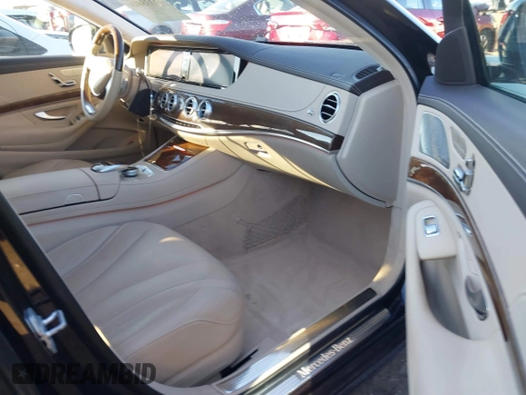 2016 Mercedes-Benz S 550 with VIN WDDUG8CB0GA266959, listed as a IAAI auction lot 41335648 with 101,499 mi miles and . Bid and sale history available at carsss.com. Image 5.