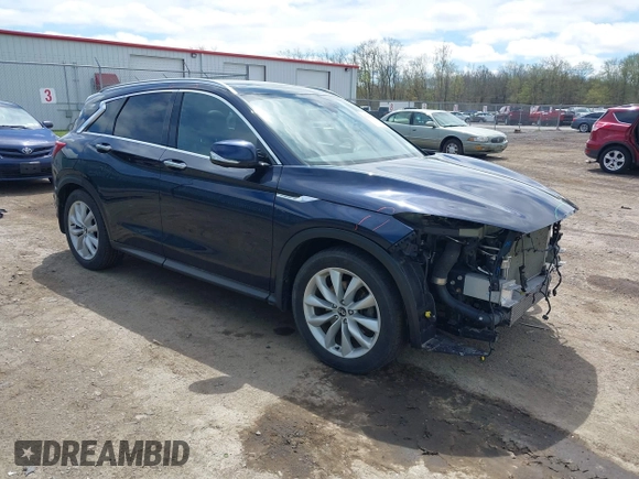 2019 Infiniti QX50 Pure z VIN 3PCAJ5M37KF116903, wystawiony jako IAAI lot #42156926 z przebiegiem 81 592 mil mil oraz . Historia ofert i sprzedaży dostępna na DreamBid. Obrazek 1.