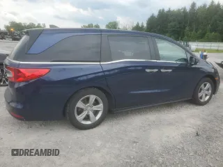 2019 Honda Odyssey EX with VIN 5FNRL6H58KB022432, listed as a Copart auction lot 61501254 with 91,979 mi miles and Non Repairable. Bid and sale history available at carsss.com. Image 3.