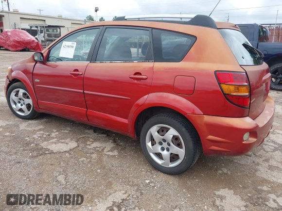 2005 Pontiac Vibe with VIN 5Y2SL63855Z427861, listed as a IAAI auction lot 42198390 with 53,921 mi miles and . Bid and sale history available at DreamBid. Image 3.