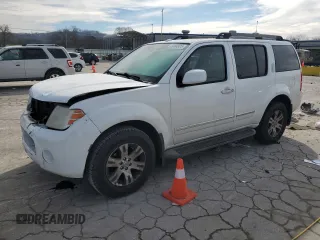 2012 Nissan Pathfinder Silver Edition with VIN 5N1AR1NN8CC632618, listed as a Copart auction lot 45484825 with 186,825 mi miles and Salvage title. Bid and sale history available at DreamBid. Image 1.