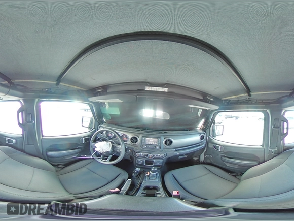 2019 Jeep Wrangler Unlimited Sport with VIN 1C4HJXDG6KW690966, listed as a Copart auction lot 62450355 with 55,576 mi miles and Salvage title. Bid and sale history available at DreamBid. Image 14.