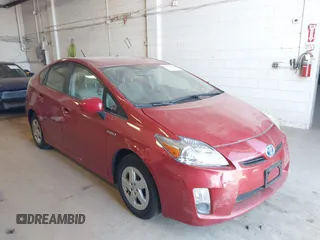 2010 Toyota Prius II with VIN JTDKN3DU0A0090048, listed as a IAAI auction lot 42136695 with Not Provided miles. Bid and sale history available at carsss.com. Image 6.