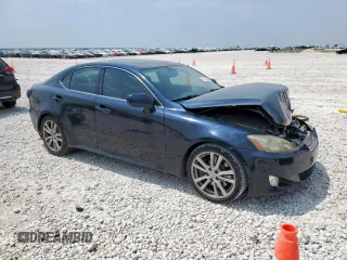 2006 Lexus IS 350 with VIN JTHBE262862006199, listed as a Copart auction lot 57180525 with 187,728 mi miles and Salvage title. Bid and sale history available at DreamBid. Image 4.