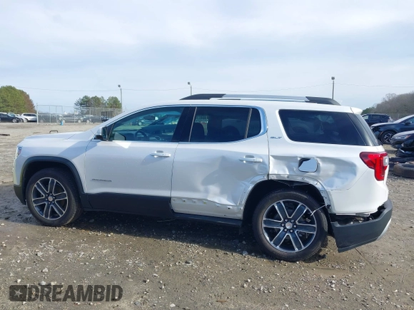 2020 GMC Acadia SLT with VIN 1GKKNMLSXLZ139314, listed as a IAAI auction lot 41573802 with 39,343 mi miles and . Bid and sale history available at DreamBid. Image 14.