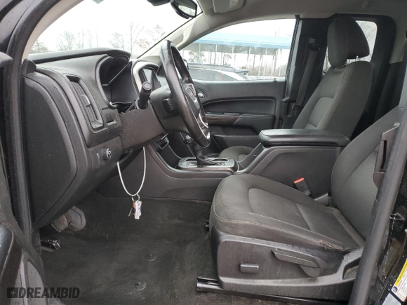 2015 GMC Canyon 2WD with VIN 1GTH5BE33F1166745, listed as a Copart auction lot 45642385 with 168,659 mi miles and Salvage Title. Bid and sale history available at carsss.com. Image 7.