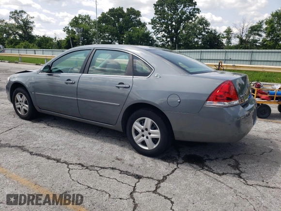 2008 Chevrolet Impala LS z VIN 2G1WB58KX81197842, wystawiony jako Copart lot #59018135 z przebiegiem 126 824 mil mil oraz Szkoda całkowita • Salvage title. Historia ofert i sprzedaży dostępna na DreamBid. Obrazek 2.