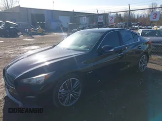 2014 Infiniti Q50 Premium with VIN JN1AV7AR7EM700161, listed as a IAAI auction lot 41973223 with 218,288 mi miles and . Bid and sale history available at carsss.com. Image 17.