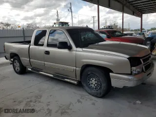 2006 Chevrolet Silverado 1500 LS with VIN 1GCEC19V96Z217438, listed as a Copart auction lot 51786805 with 0 mi miles and Clean Title. Bid and sale history available at carsss.com. Image 4.