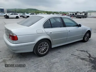 2002 BMW 5 Series 530i with VIN WBADT53482CE93352, listed as a Copart auction lot 51579024 with 149,521 mi miles and Salvage Title. Bid and sale history available at carsss.com. Image 3.