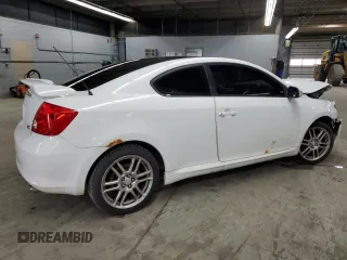 2006 Scion tC with VIN JTKDE167960140708, listed as a Copart auction lot 49496445 with 163,830 mi miles and Salvage Title. Bid and sale history available at carsss.com. Image 3.