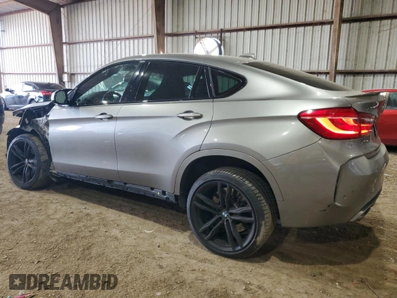 2019 BMW X6 M with VIN 5YMKW8C54KLR38377, listed as a Copart auction lot 84643024 with 47,556 mi miles and Salvage Title. Bid and sale history available at carsss.com. Image 2.