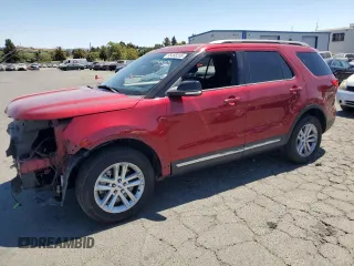 2017 Ford Explorer XLT with VIN 1FM5K7DH8HGA70577, listed as a Copart auction lot 65468205 with 139,046 mi miles and Salvage title. Bid and sale history available at DreamBid. Image 1.