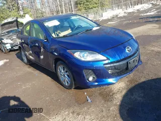 2013 Mazda 3 i Grand Touring with VIN JM1BL1WP6D1774313, listed as a IAAI auction lot 41289254 with 105,283 mi miles and . Bid and sale history available at DreamBid. Image 1.