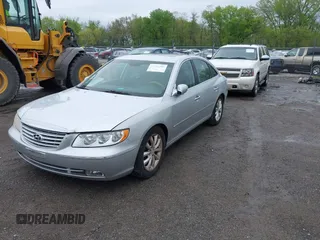2007 Hyundai Azera SE with VIN KMHFC46FX7A182410, listed as a IAAI auction lot 42150993 with 146,627 mi miles and . Bid and sale history available at DreamBid. Image 2.