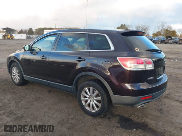 2009 Mazda CX-9 Grand Touring with VIN JM3TB38V990180169, listed as a IAAI auction lot 41249789 with 1 mi miles. Bid and sale history available at carsss.com. Image 3.