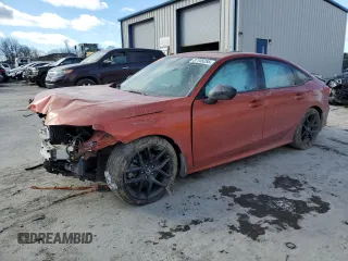 2022 Honda Civic Si with VIN 2HGFE1E51NH472797, listed as a Copart auction lot 87705285 with Not Provided miles and Salvage Title. Bid and sale history available at DreamBid. Image 1.
