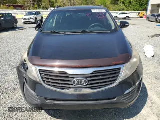 2011 Kia Sportage LX with VIN KNDPB3A29B7153383, listed as a Copart auction lot 52118075 with 191,742 mi miles and Salvage Title. Bid and sale history available at carsss.com. Image 5.